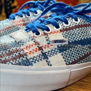 VANS Syndicate Alexis Ross OG Authentic Pro CV”S” Laundry Blue Plaid.